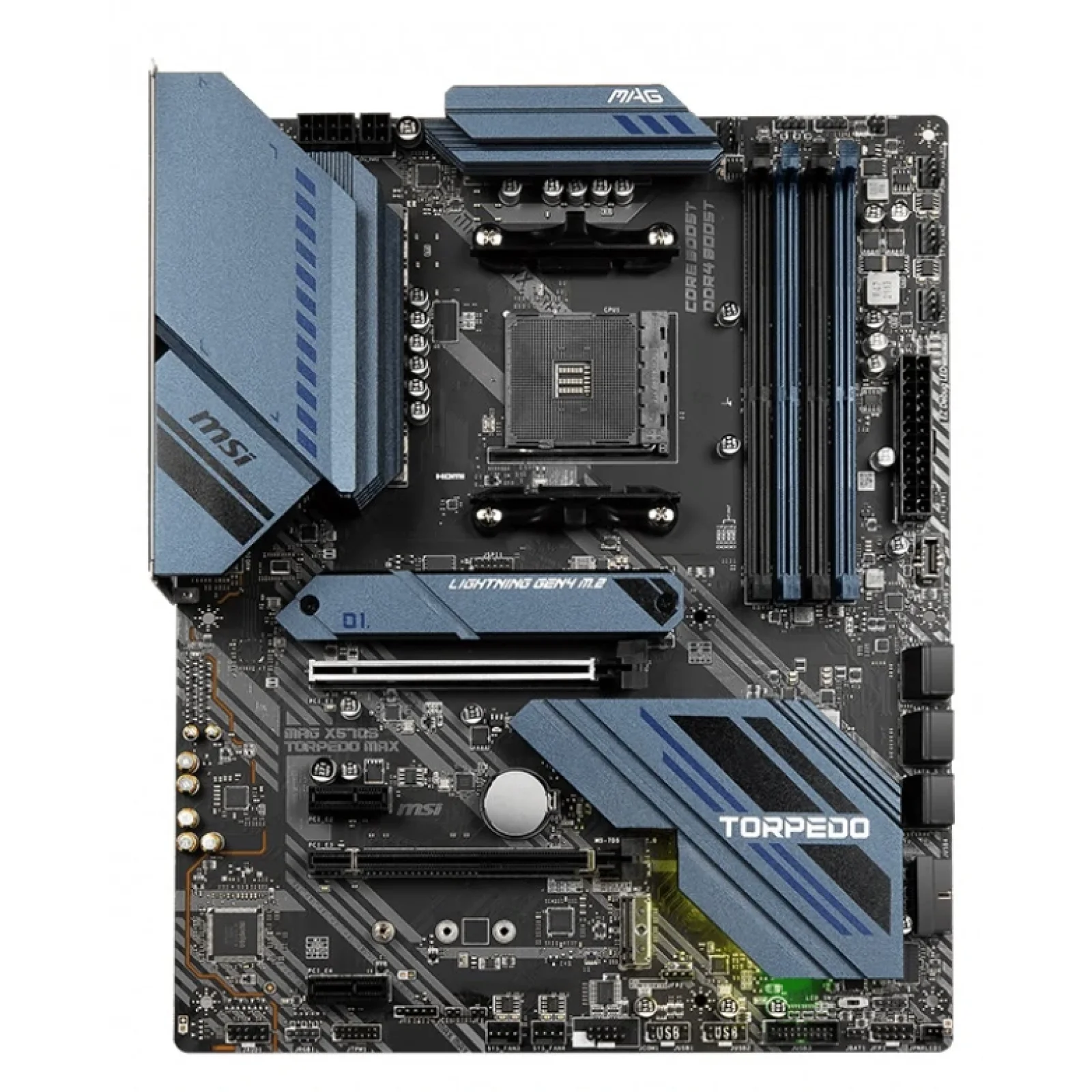 Материнська плата MSI MAG X570S Torpedo Max Socket AM4 UA