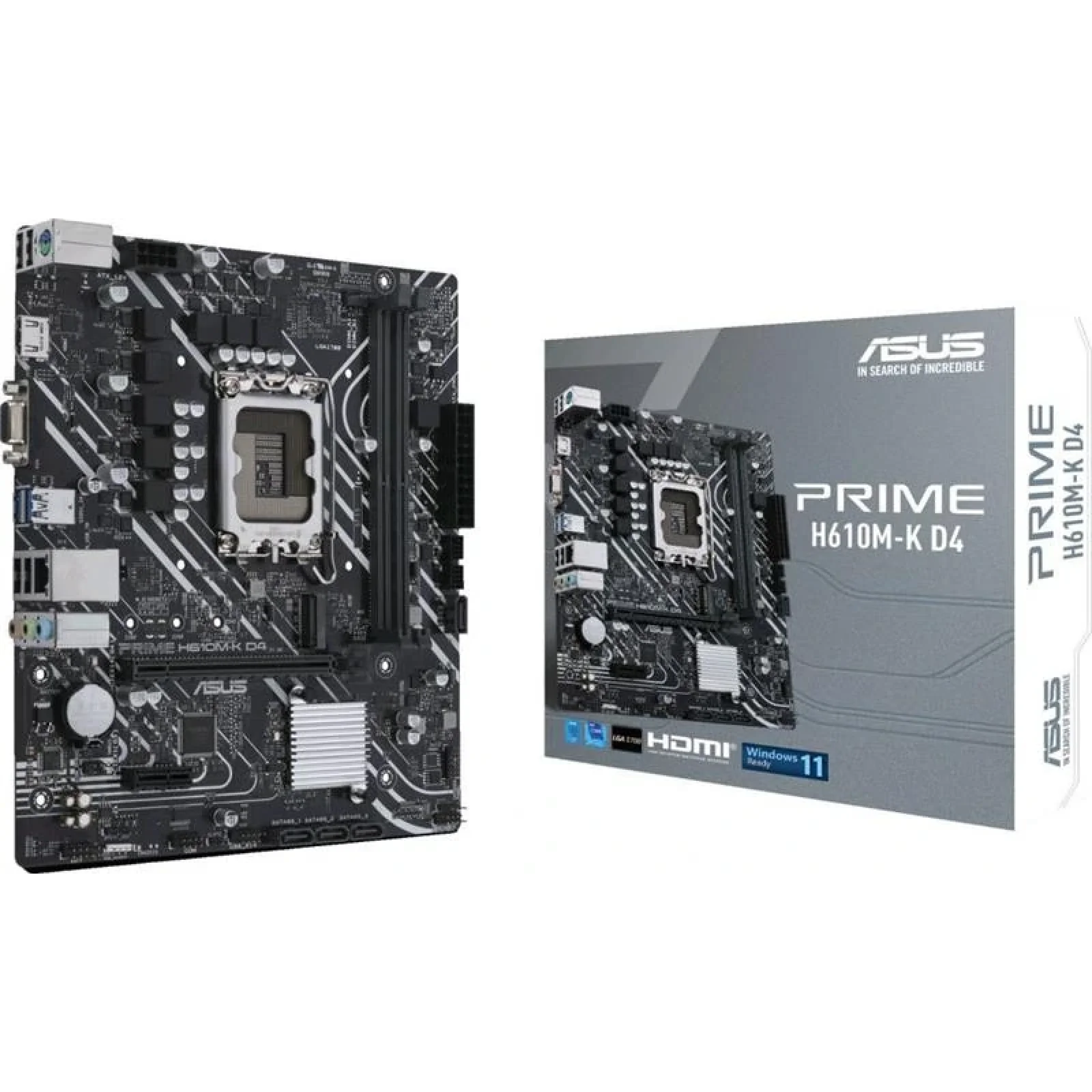 Материнская плата Asus Prime H610M-K D4 Socket 1700 UA