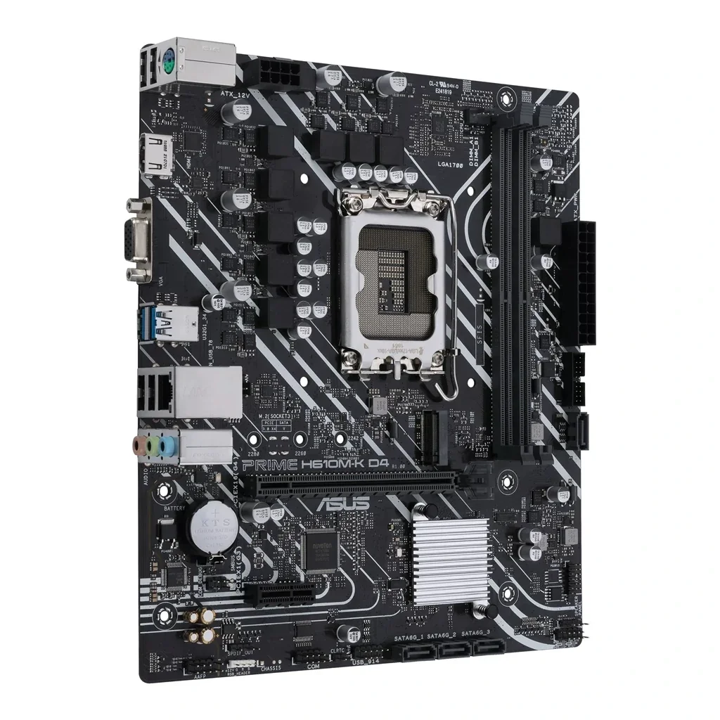 Материнская плата Asus Prime H610M-K D4 Socket 1700 UA