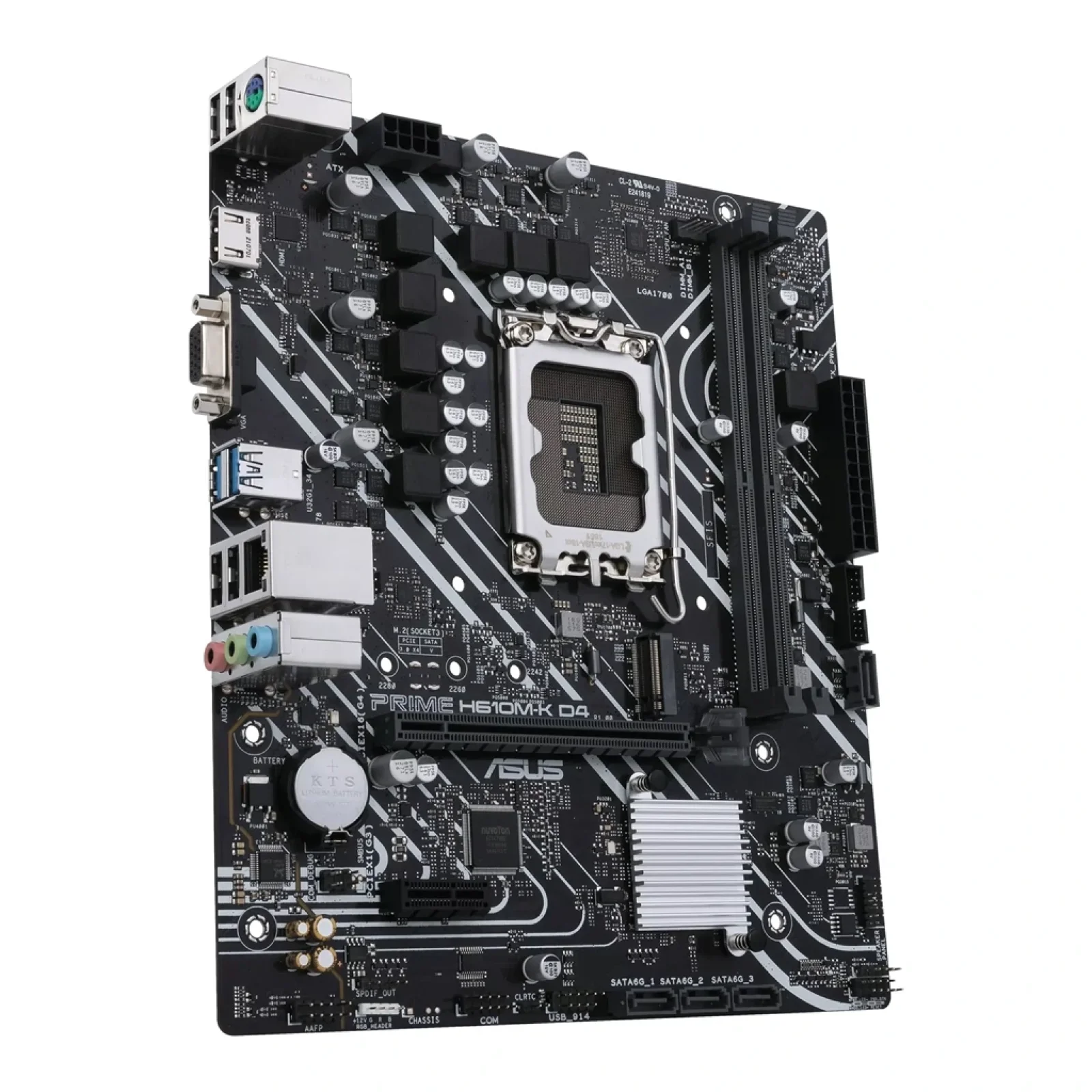 Материнская плата Asus Prime H610M-K D4 Socket 1700 UA