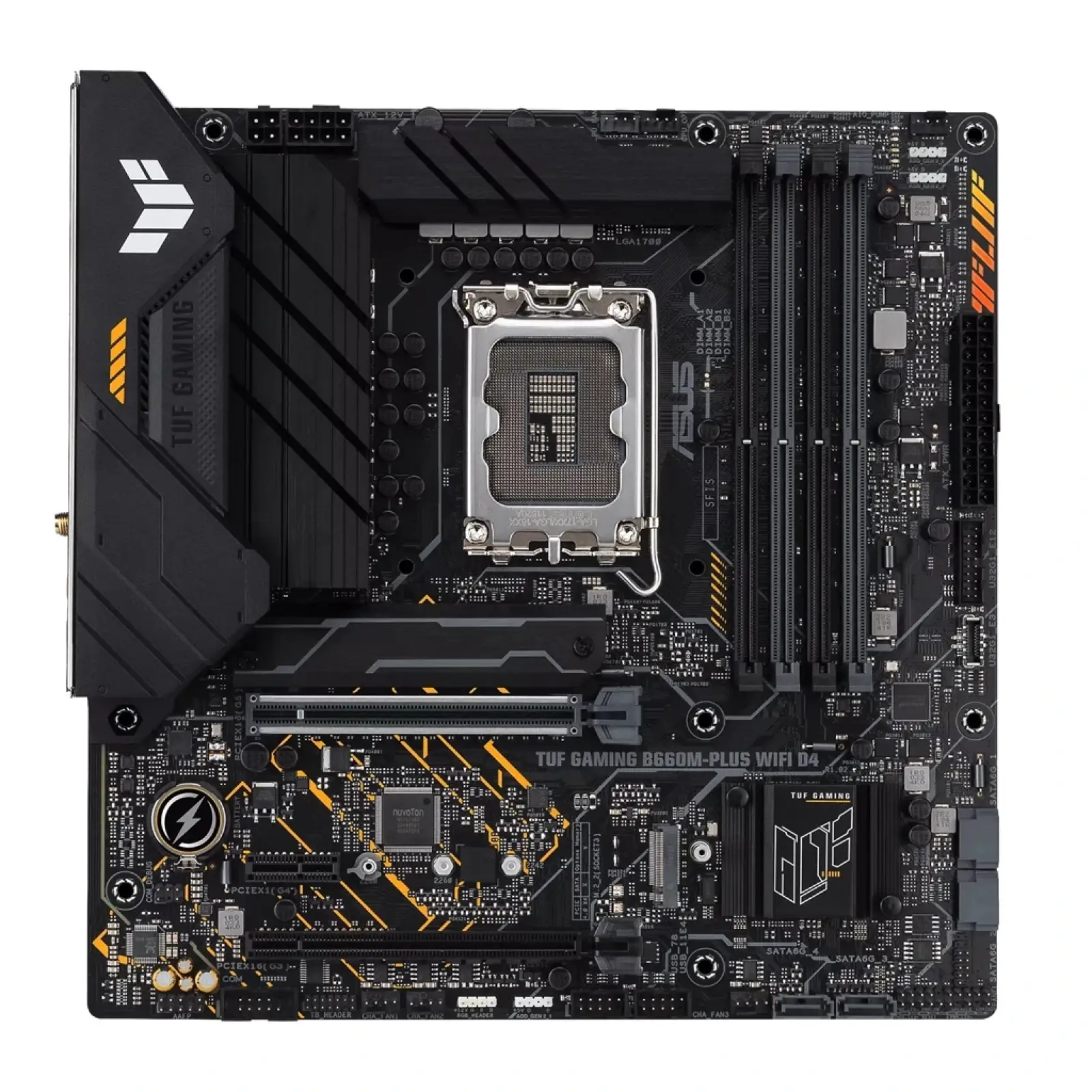 Материнська плата Asus TUF Gaming B660M-Plus WiFi D4 Socket 1700 UA