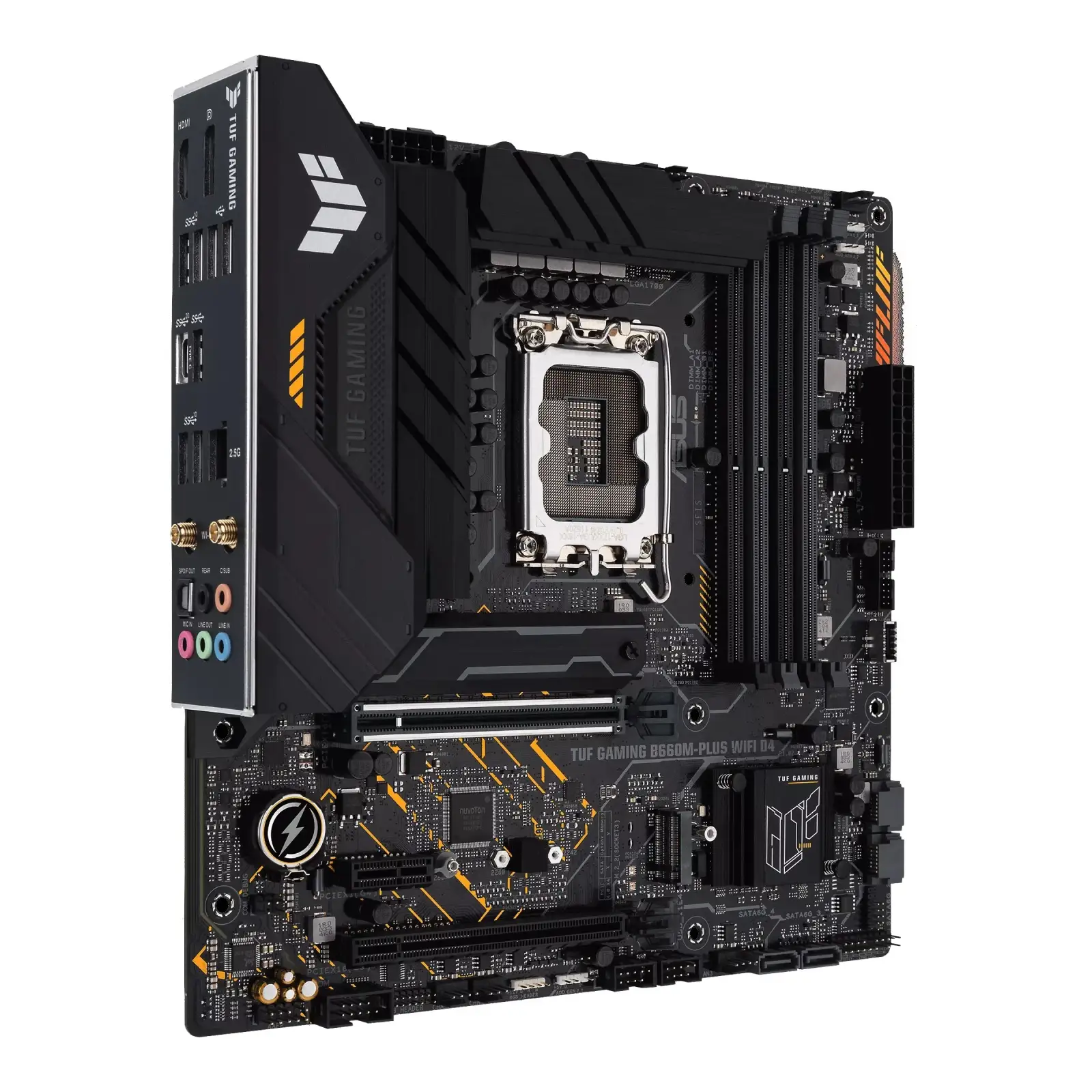 Материнська плата Asus TUF Gaming B660M-Plus WiFi D4 Socket 1700 UA