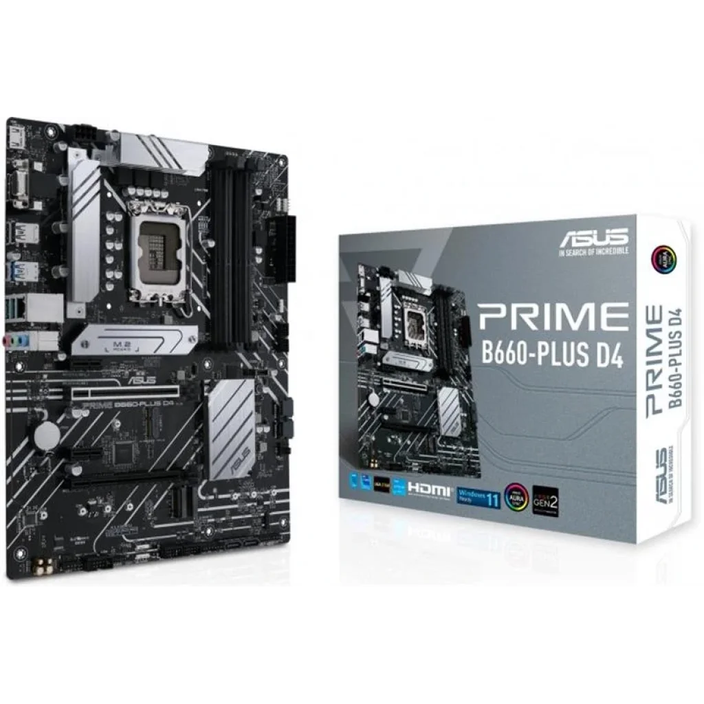 Материнська плата Asus Prime B660-Plus D4 Socket 1700 UA