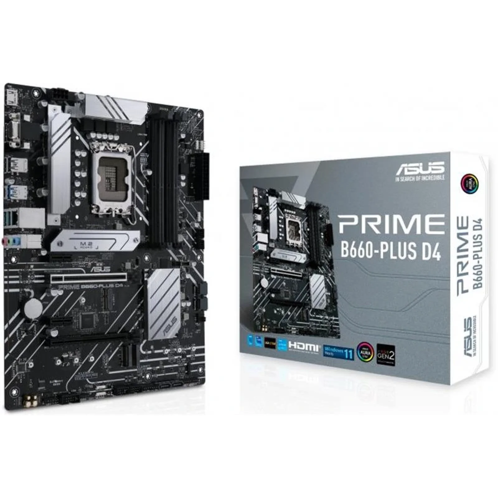 Материнська плата Asus Prime B660-Plus D4 Socket 1700 UA