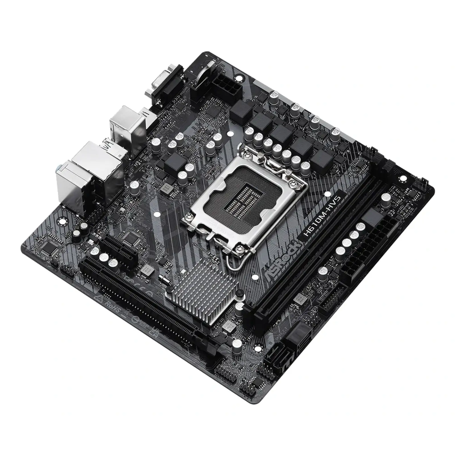 Материнська плата ASRock H610M-HVS Socket 1700 UA