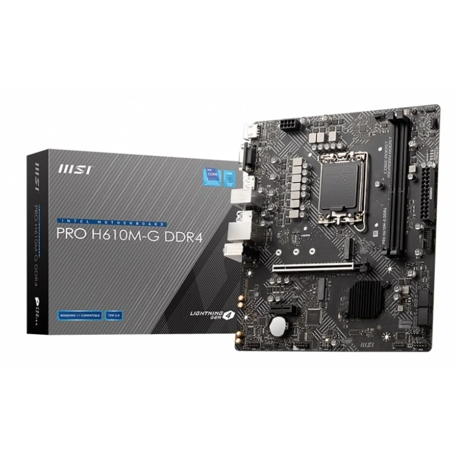 Материнська плата MSI Pro H610M-G DDR4 Socket 1700 UA