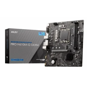 Материнська плата MSI Pro H610M-G DDR4 Socket 1700 UA