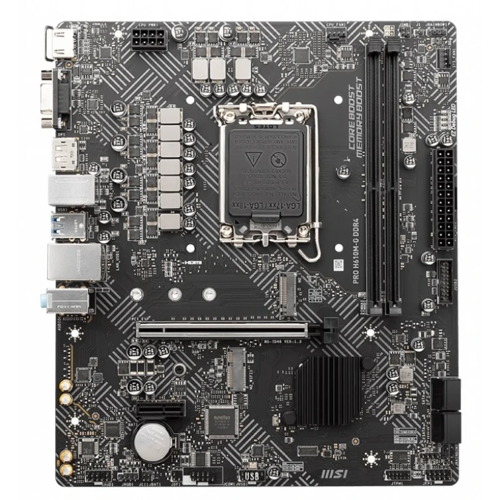 Материнская плата MSI Pro H610M-G DDR4 Socket 1700 UA