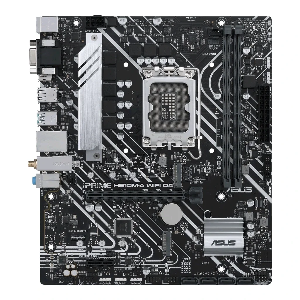 Материнская плата Asus Prime H610M-A WIFI D4 Socket 1700 UA
