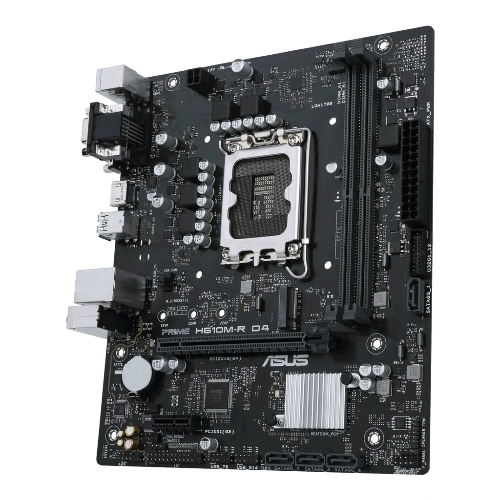 Материнська плата Asus Prime H610M-R D4-SI Socket 1700 UA