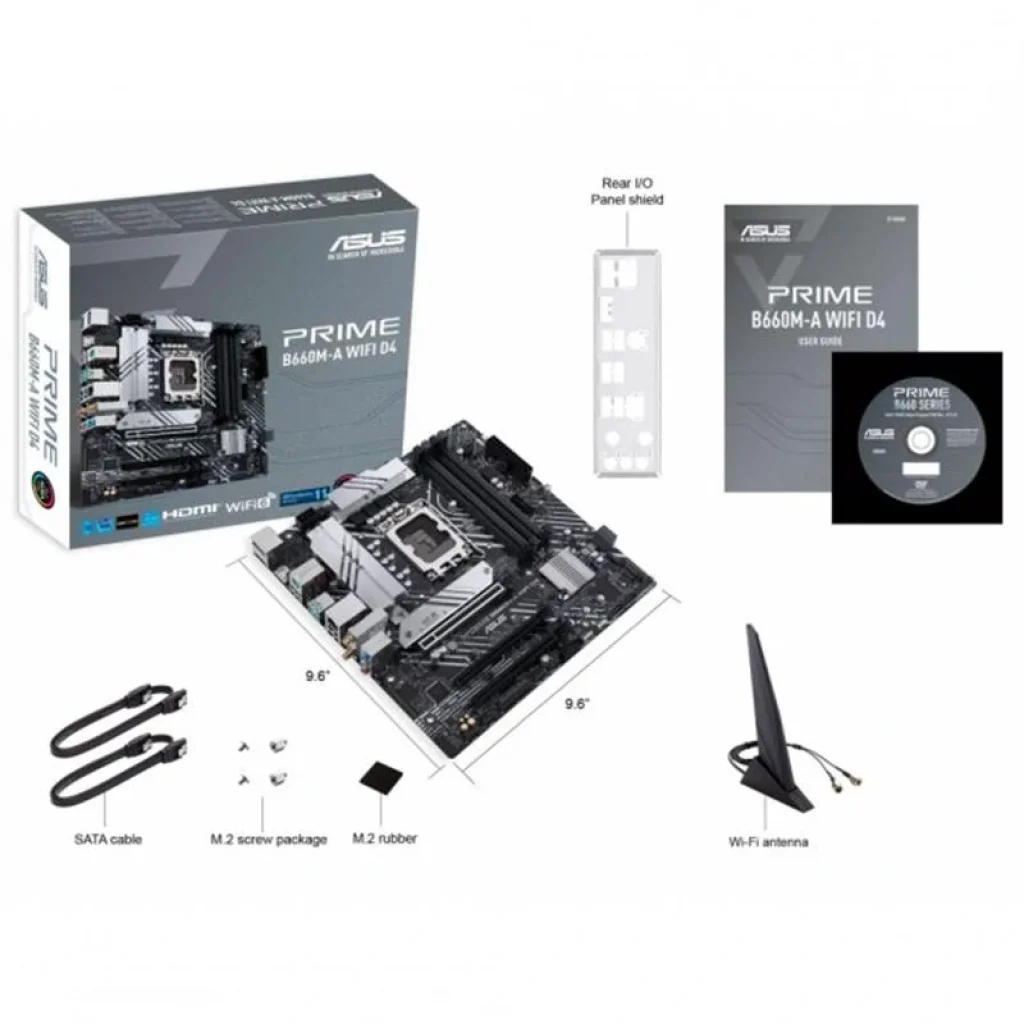 Материнская плата Asus Prime B660M-A WiFi D4 Socket 1700 UA