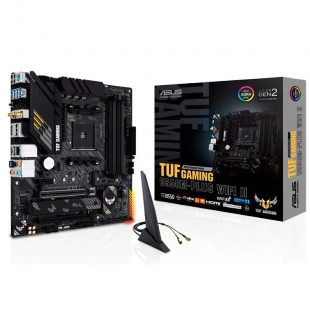 Материнская плата Asus TUF Gaming B550M-Plus Wi-Fi II Socket AM4, TUF GAMING B550M-PLUS WIFI II UA
