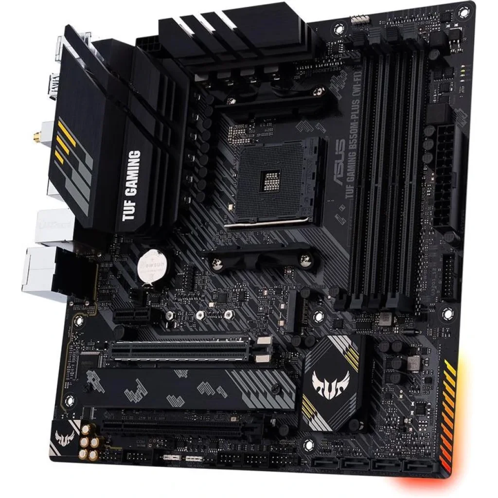 Материнская плата Asus TUF Gaming B550M-Plus Wi-Fi II Socket AM4, TUF GAMING B550M-PLUS WIFI II UA