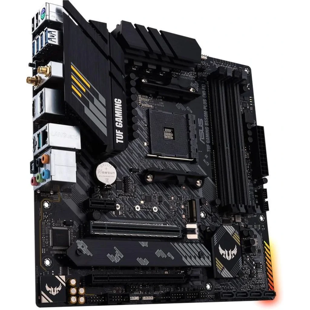 Материнская плата Asus TUF Gaming B550M-Plus Wi-Fi II Socket AM4, TUF GAMING B550M-PLUS WIFI II UA