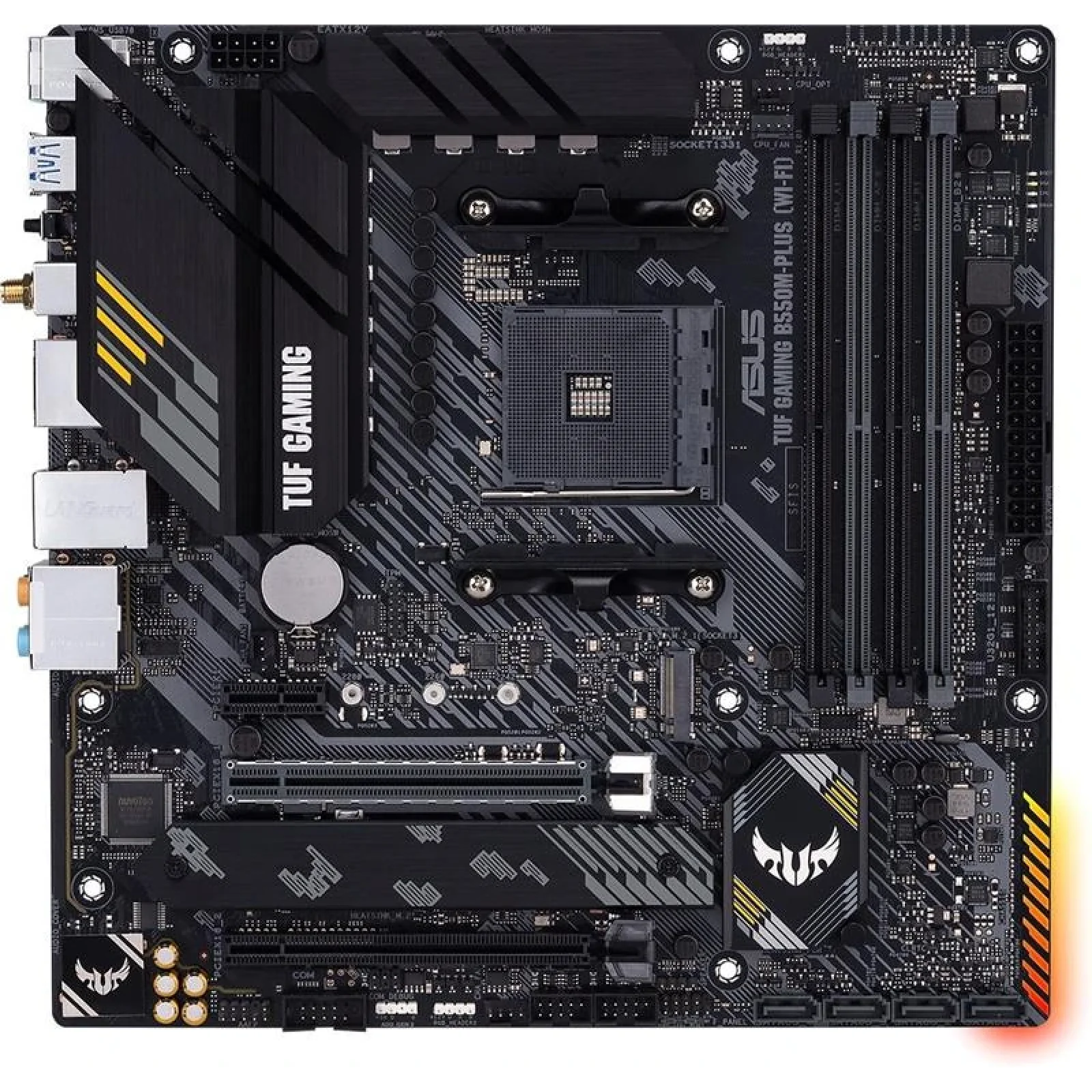Материнська плата Asus TUF Gaming B550M-Plus Wi-Fi II Socket AM4, TUF GAMING B550M-PLUS WIFI II UA