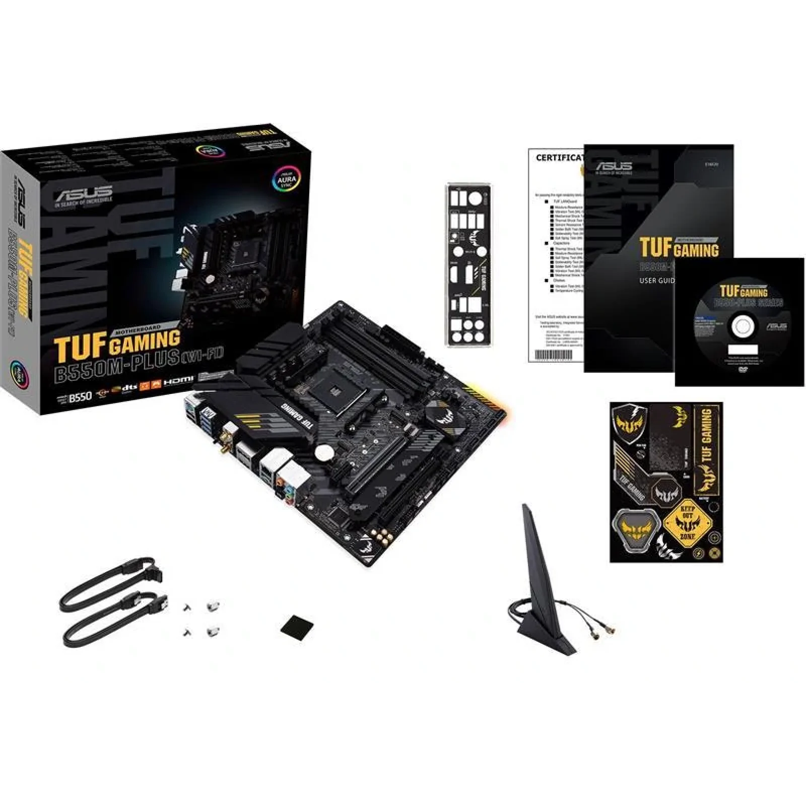 Материнська плата Asus TUF Gaming B550M-Plus Wi-Fi II Socket AM4, TUF GAMING B550M-PLUS WIFI II UA