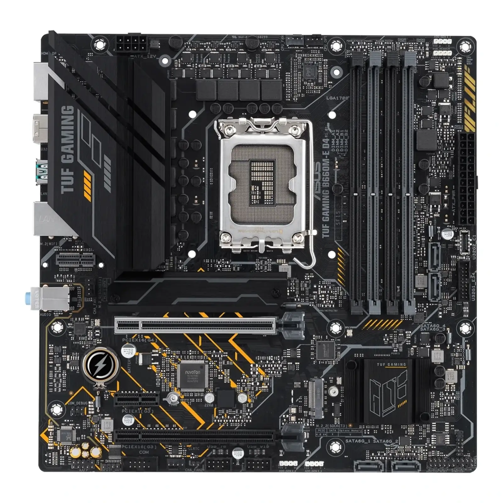 Материнская плата Asus TUF Gaming B660M-E D4 Socket 1700 UA