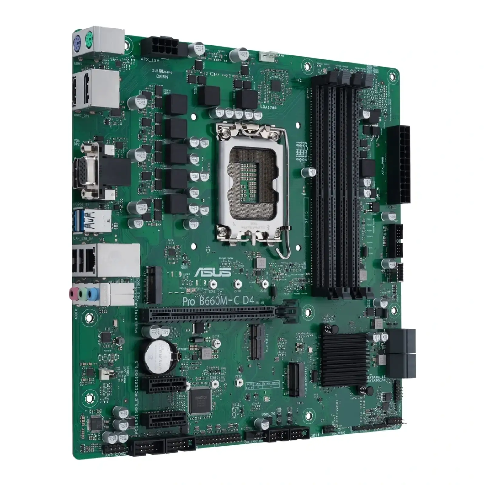 Материнська плата Asus Pro B660M-C D4-CSM Socket 1700 UA