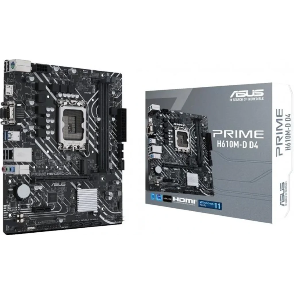 Материнская плата Asus Prime H610M-D D4 Socket 1700 UA