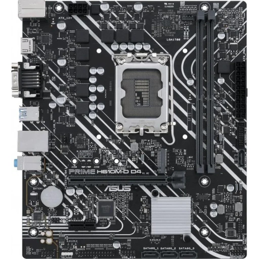 Материнская плата Asus Prime H610M-D D4 Socket 1700 UA
