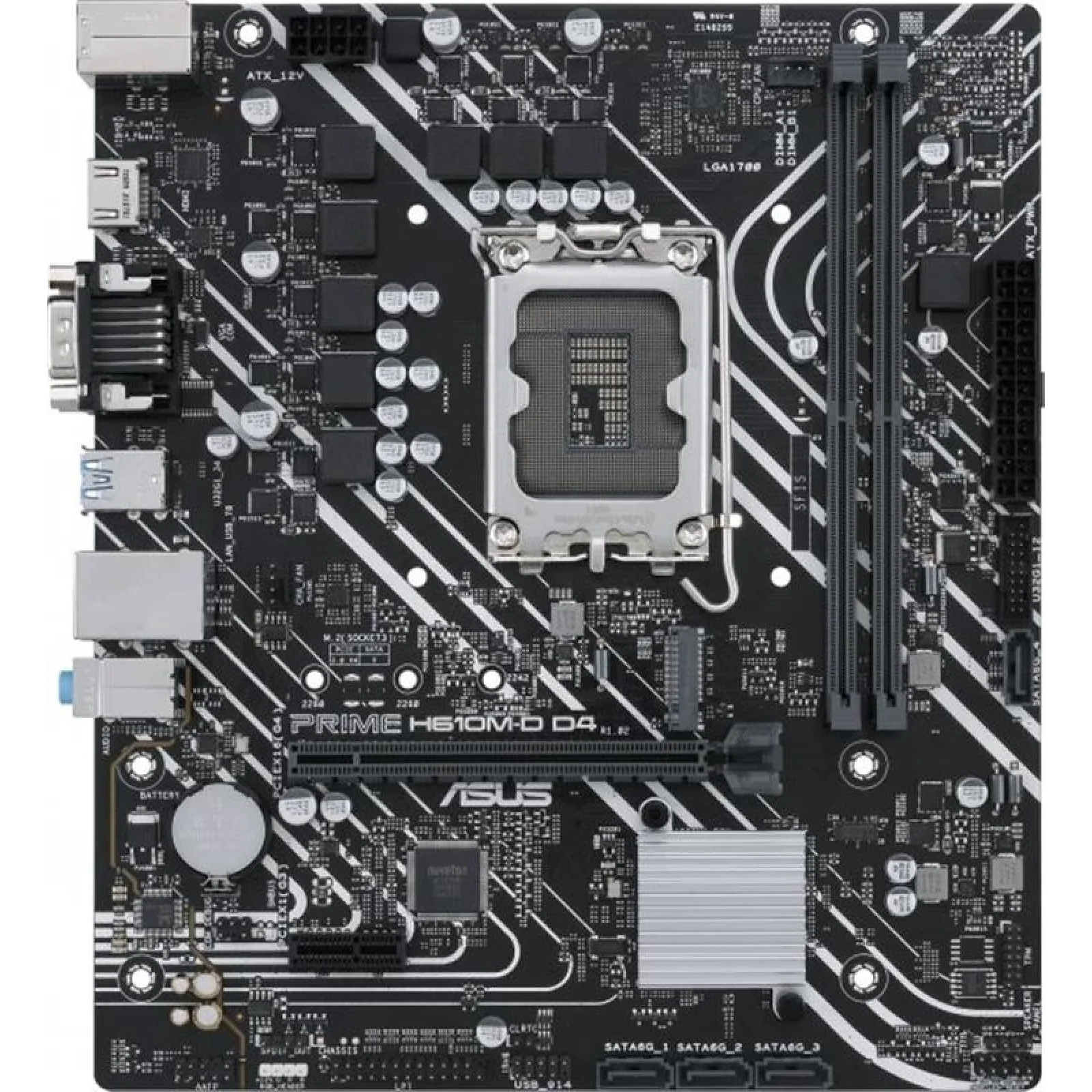 Материнська плата Asus Prime H610M-D D4 Socket 1700 UA