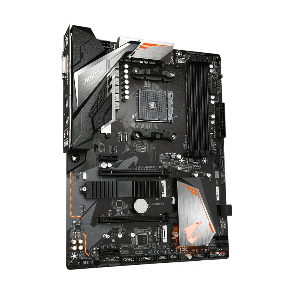 Материнська плата Gigabyte B450 Aorus Elite V2 Socket AM4 UA
