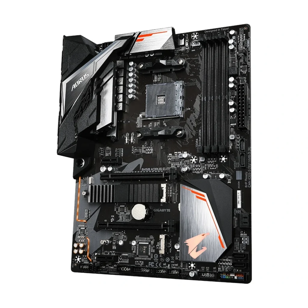 Материнська плата Gigabyte B450 Aorus Elite V2 Socket AM4 UA
