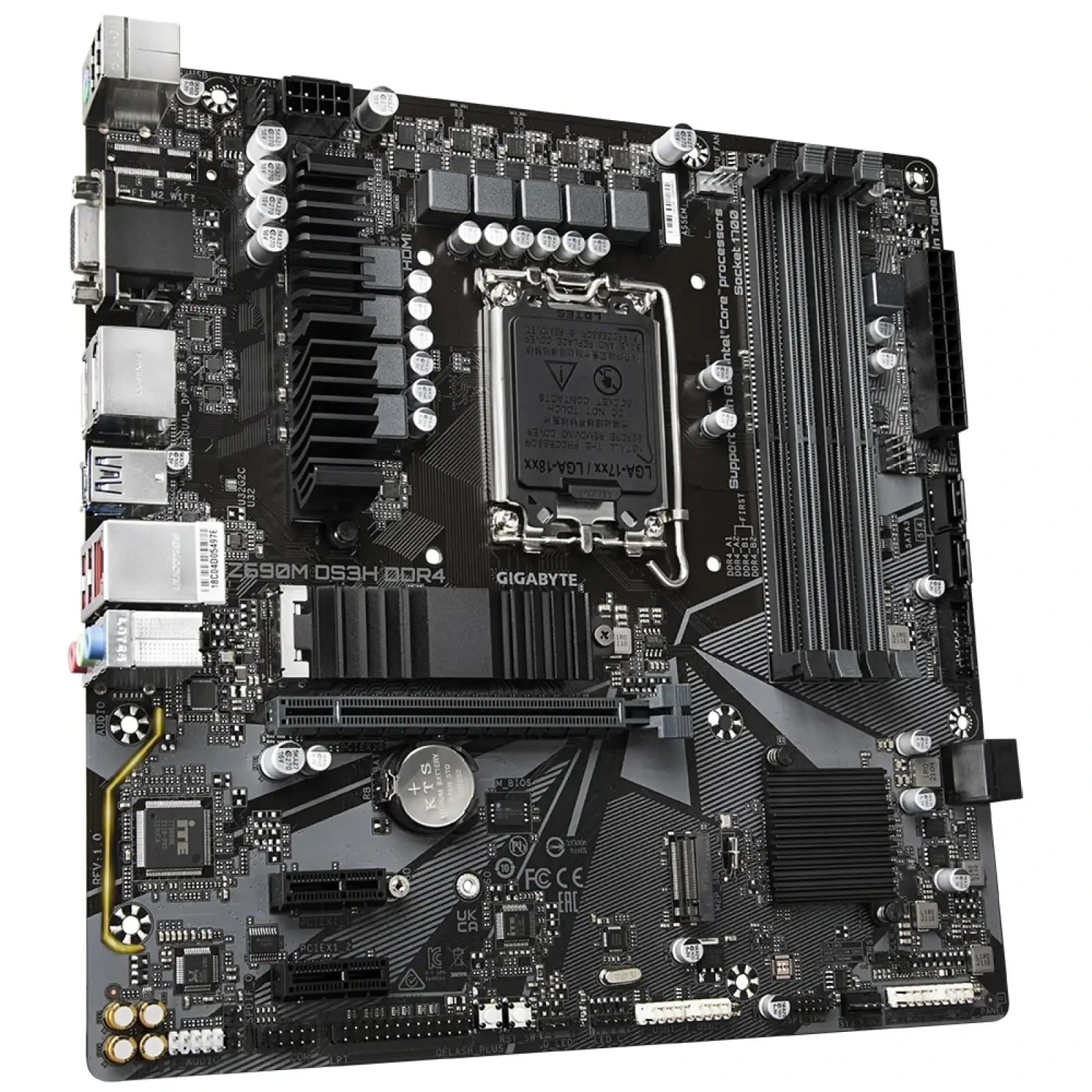 Материнська плата Gigabyte Z690M DS3H DDR4 Socket 1700 UA