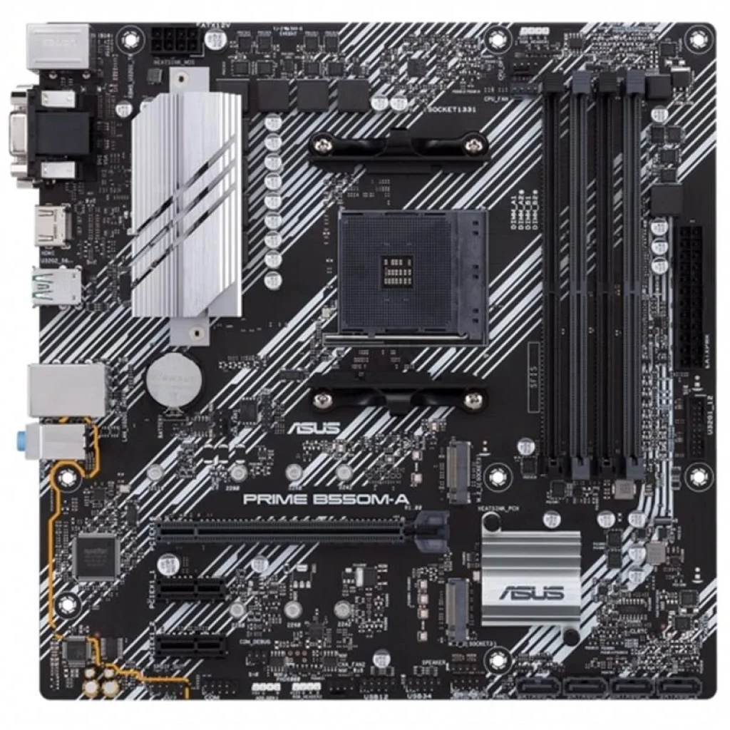 Материнская плата Asus Prime B550M-A/CSM Socket AM4 UA