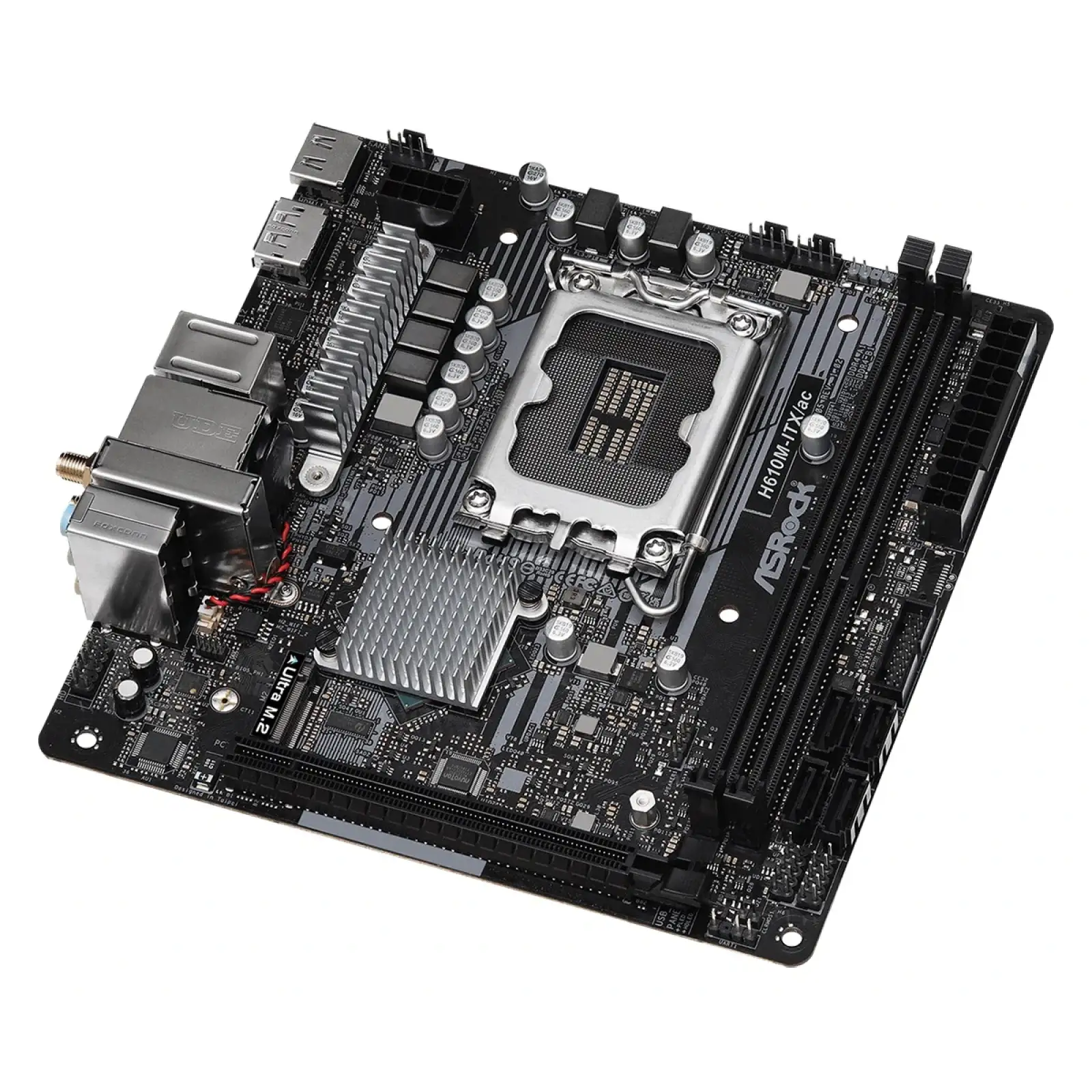 Материнська плата ASRock H610M-ITX/AC Socket 1700 UA
