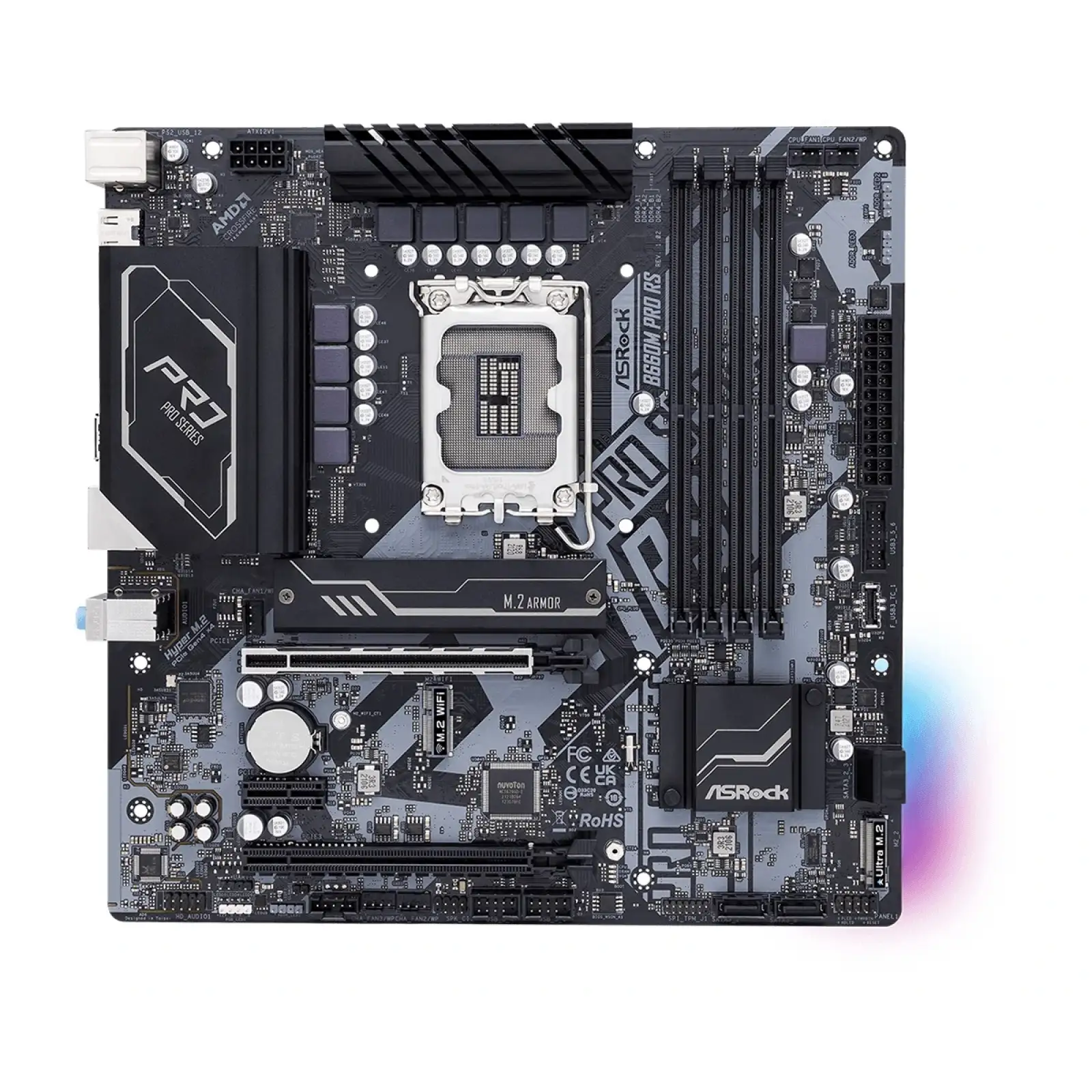 Материнська плата ASRock B660M Pro RS Socket 1700 UA