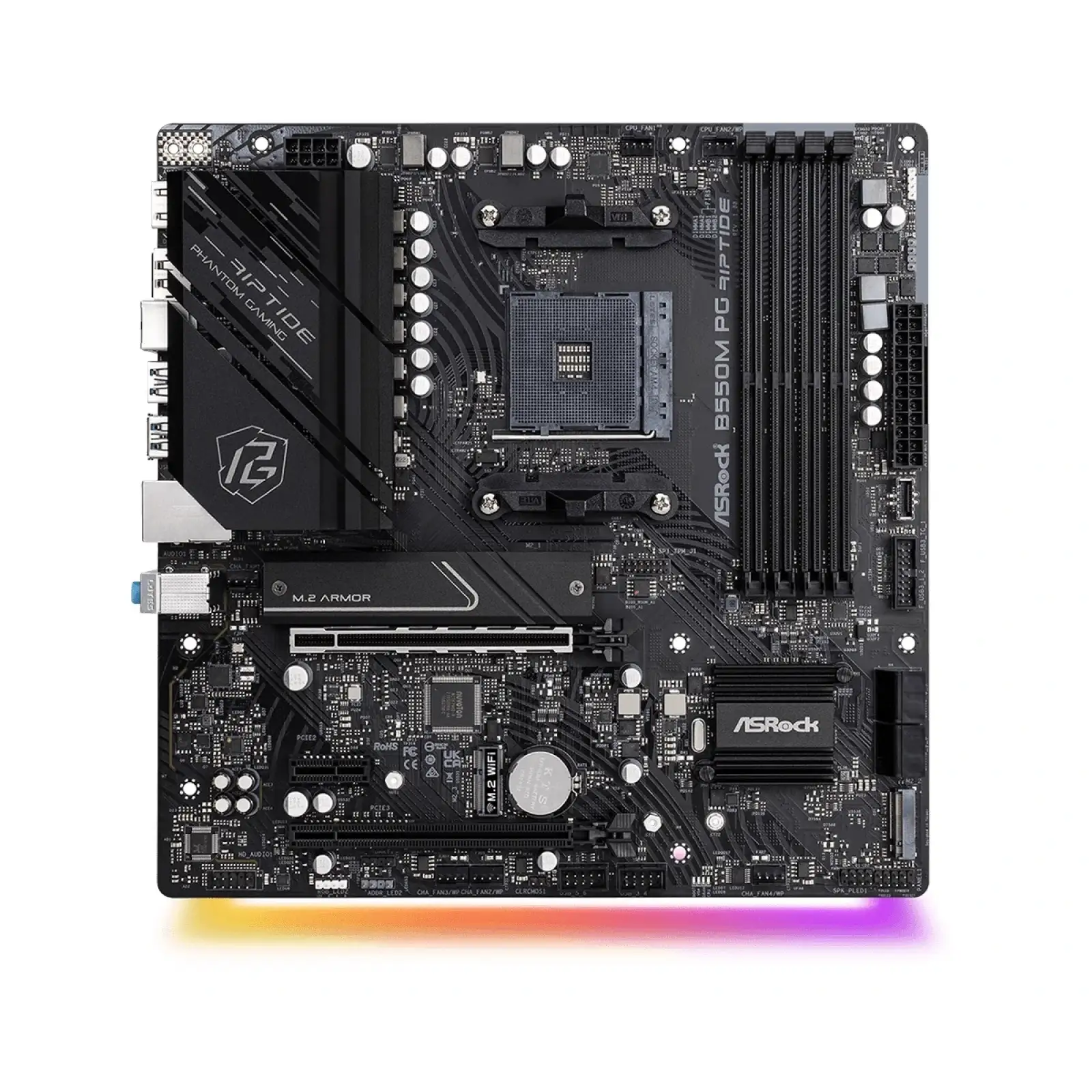Материнська плата ASRock B550M PG Riptide Socket AM4 UA