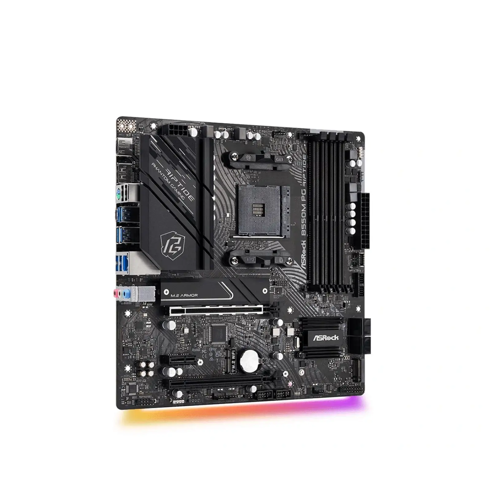 Материнська плата ASRock B550M PG Riptide Socket AM4 UA