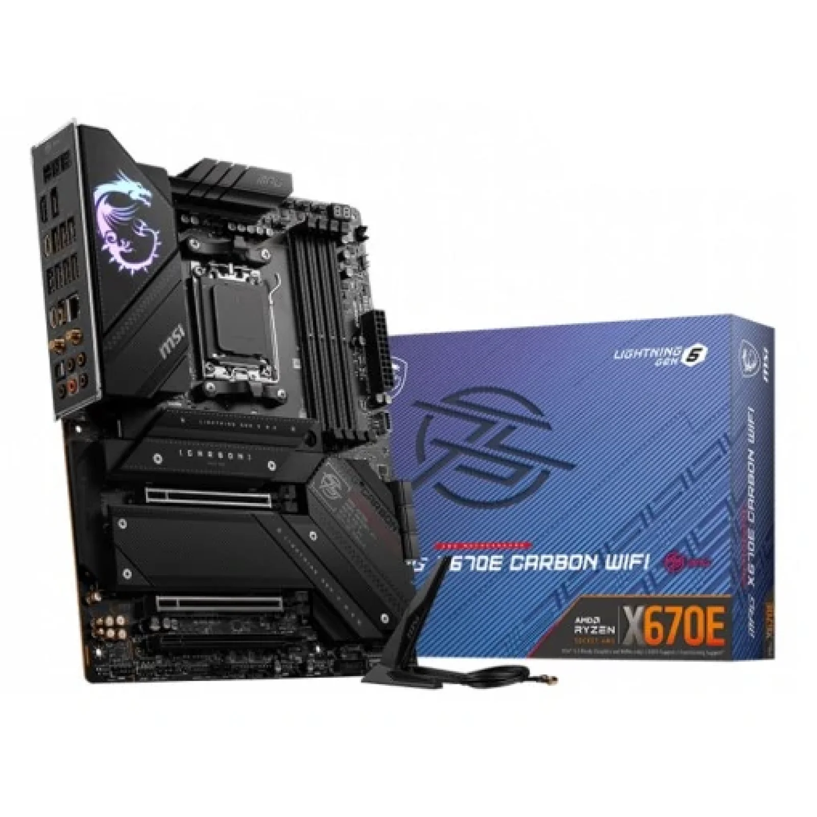 Материнская плата MSI MPG X670E Carbon WIFI Socket AM5 UA