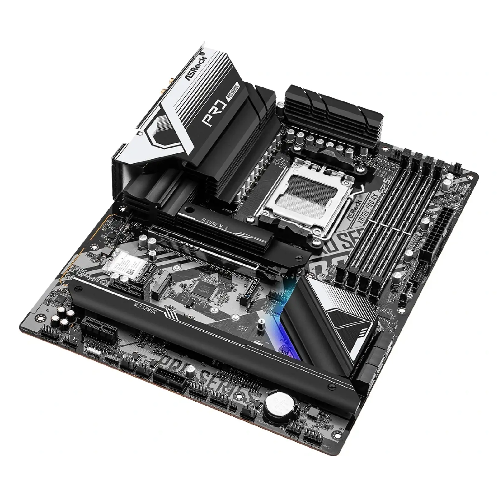 Материнська плата ASRock X670E PRO RS Socket AM5 UA