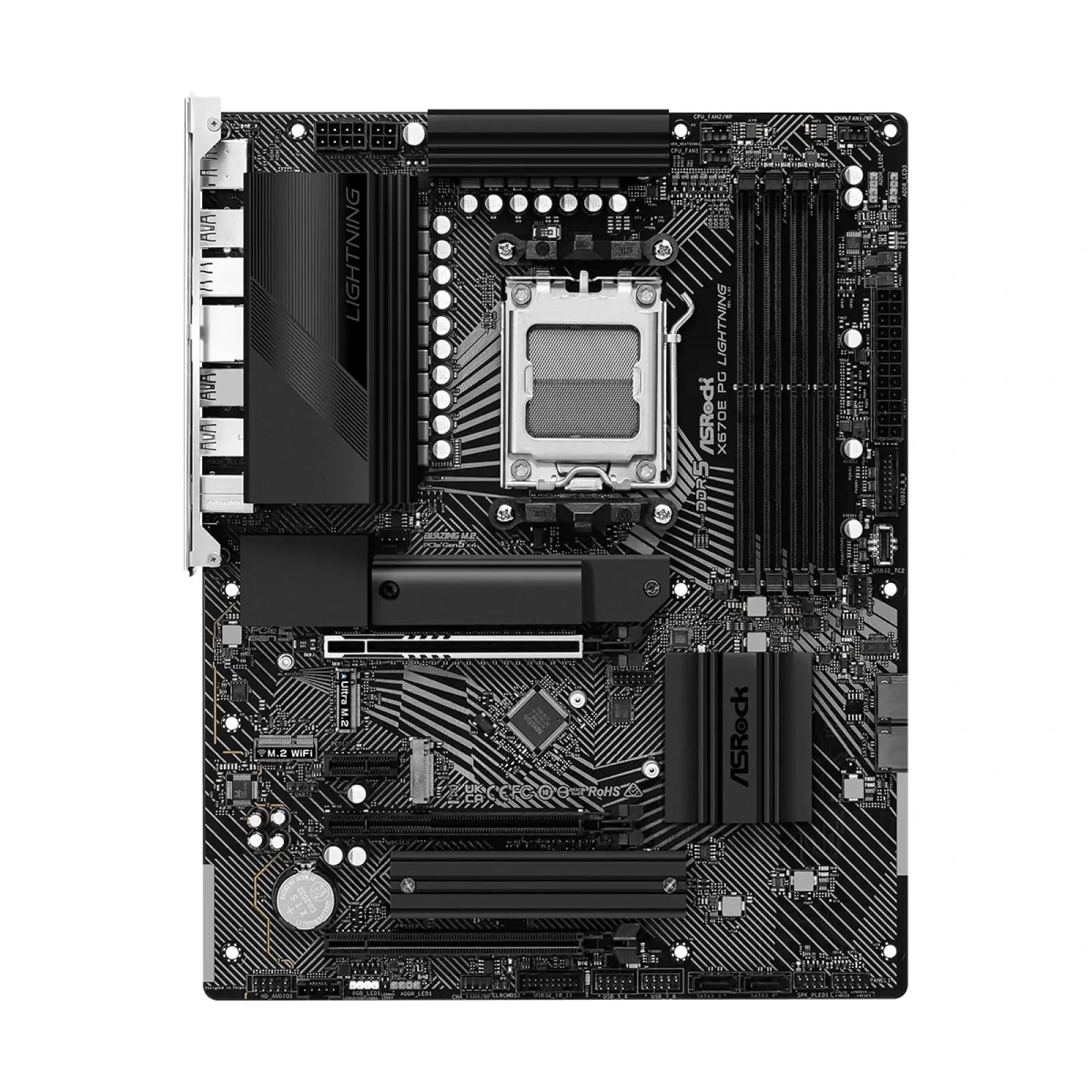 Материнська плата ASRock X670E PG LIGHTNING Socket AM5 UA