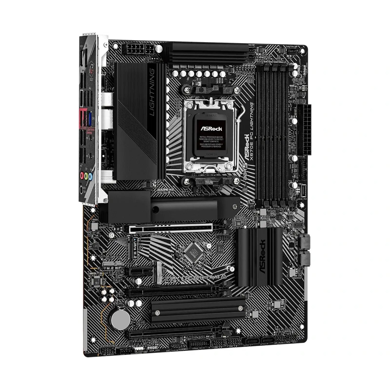 Материнська плата ASRock X670E PG LIGHTNING Socket AM5 UA