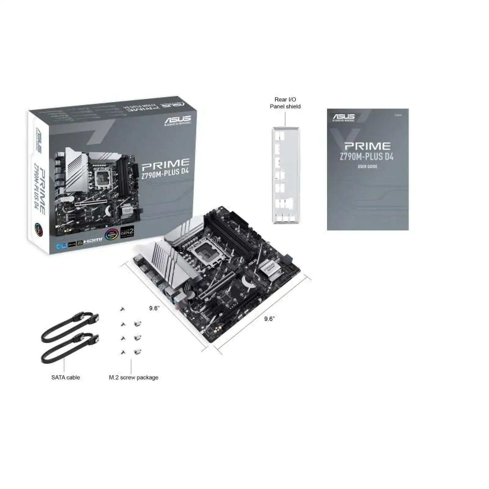 Материнська плата Asus Prime Z790M-Plus D4 Socket 1700 UA