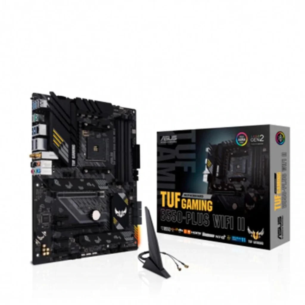 Материнська плата Asus TUF Gaming B550-Plus WIFI II Socket AM4 UA
