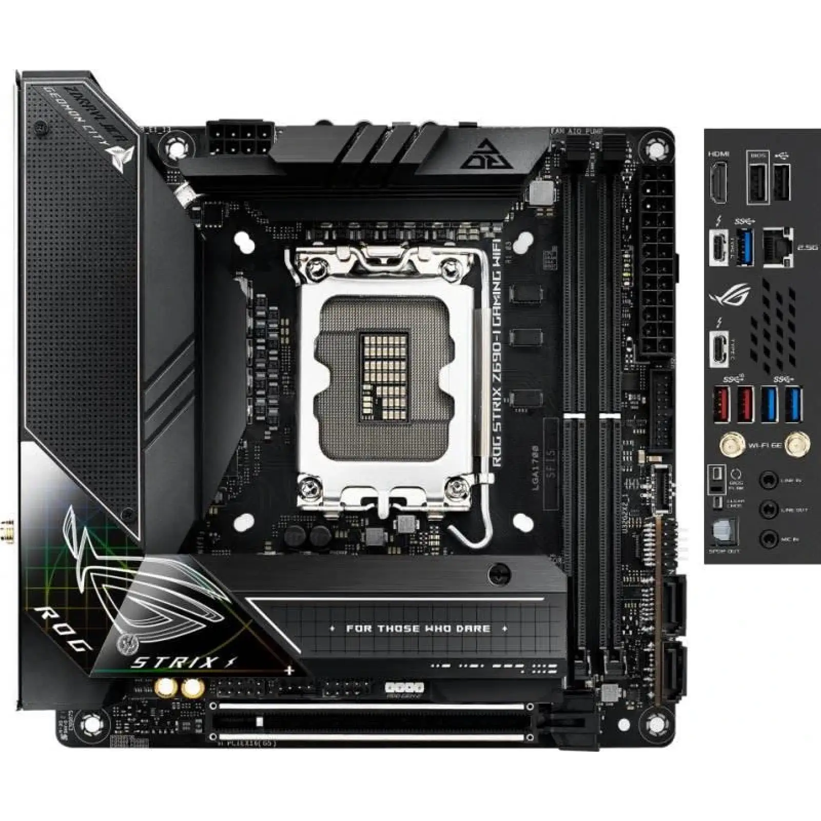 Материнська плата Asus ROG Strix Z690-I Gaming WiFi Socket 1700 UA