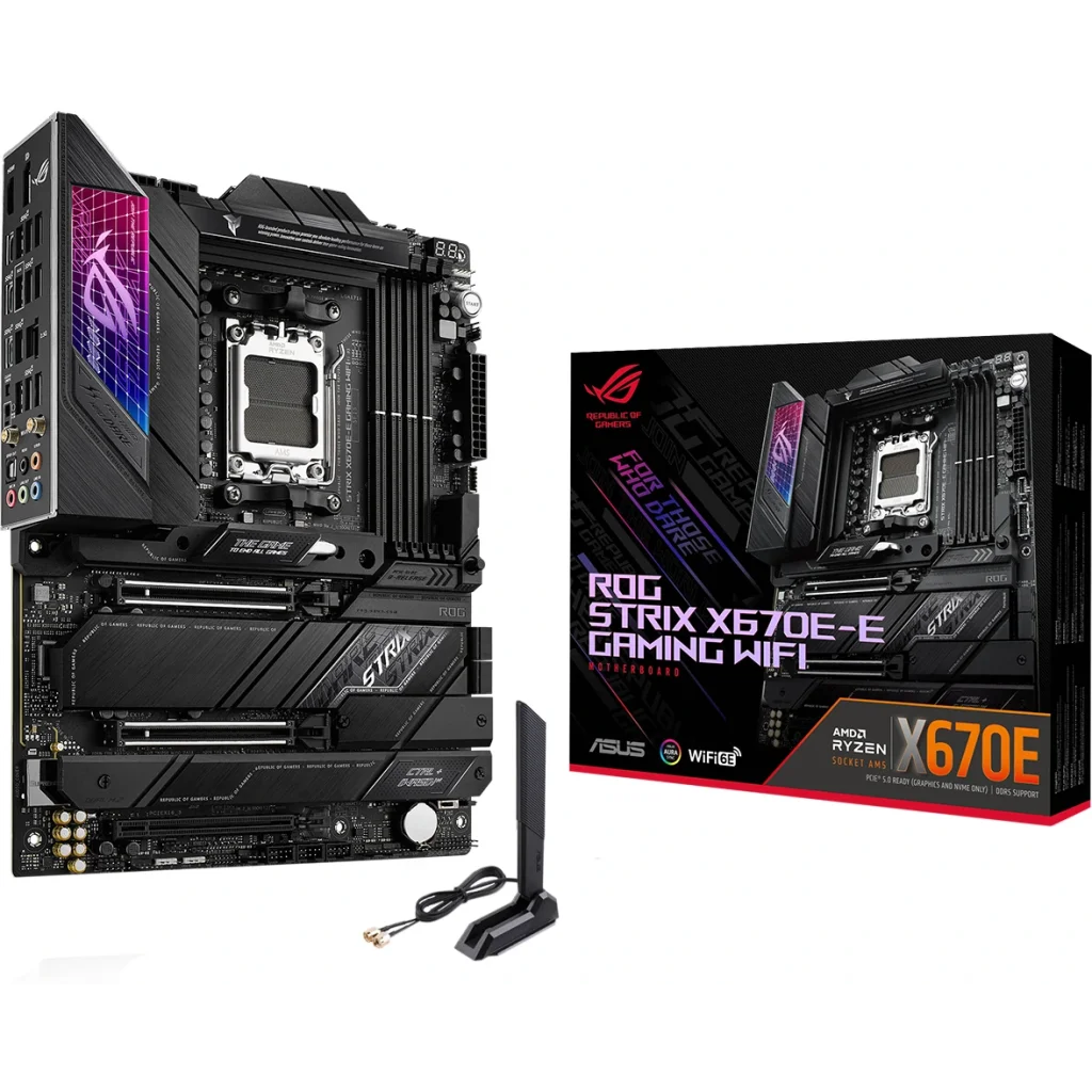 Материнська плата Asus ROG Strix X670E-E Gaming WIFI Socket AM5 UA