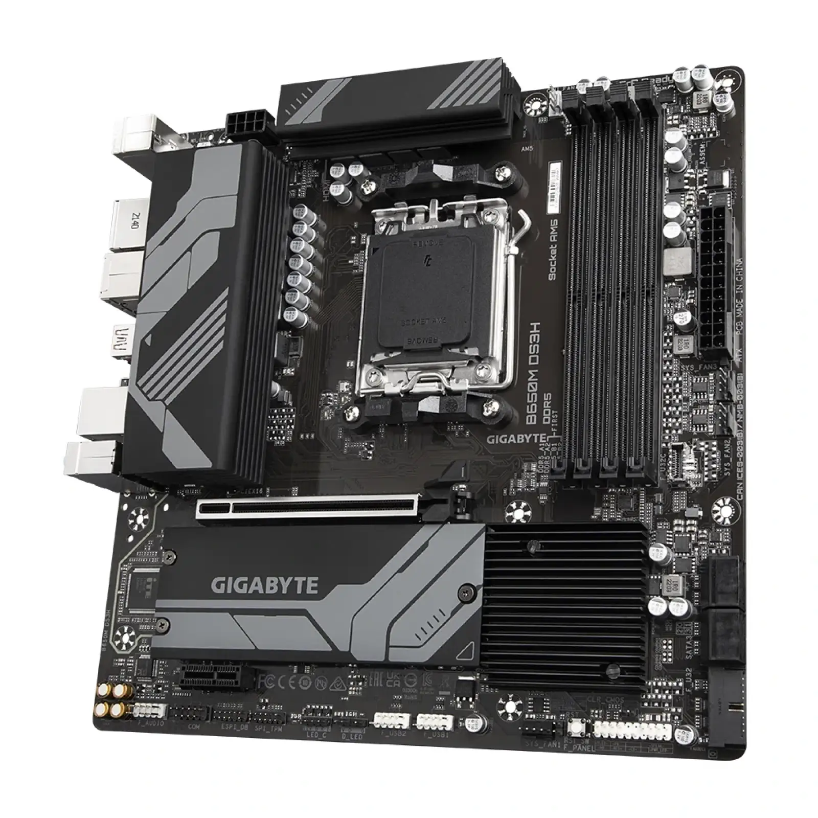 Материнська плата Gigabyte B650M DS3H Socket AM5 UA