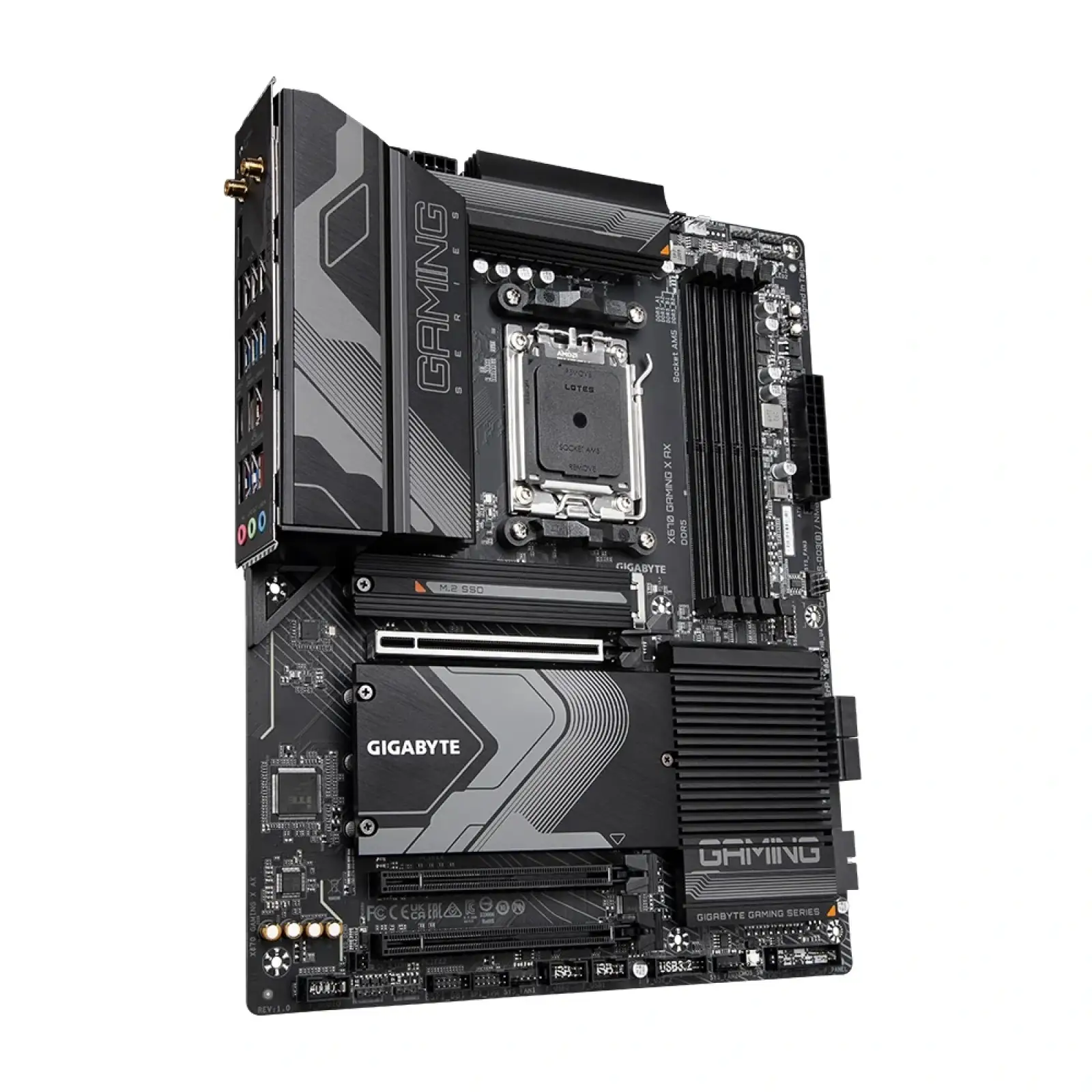 Материнська плата Gigabyte X670 Gaming X AX Socket AM5 UA