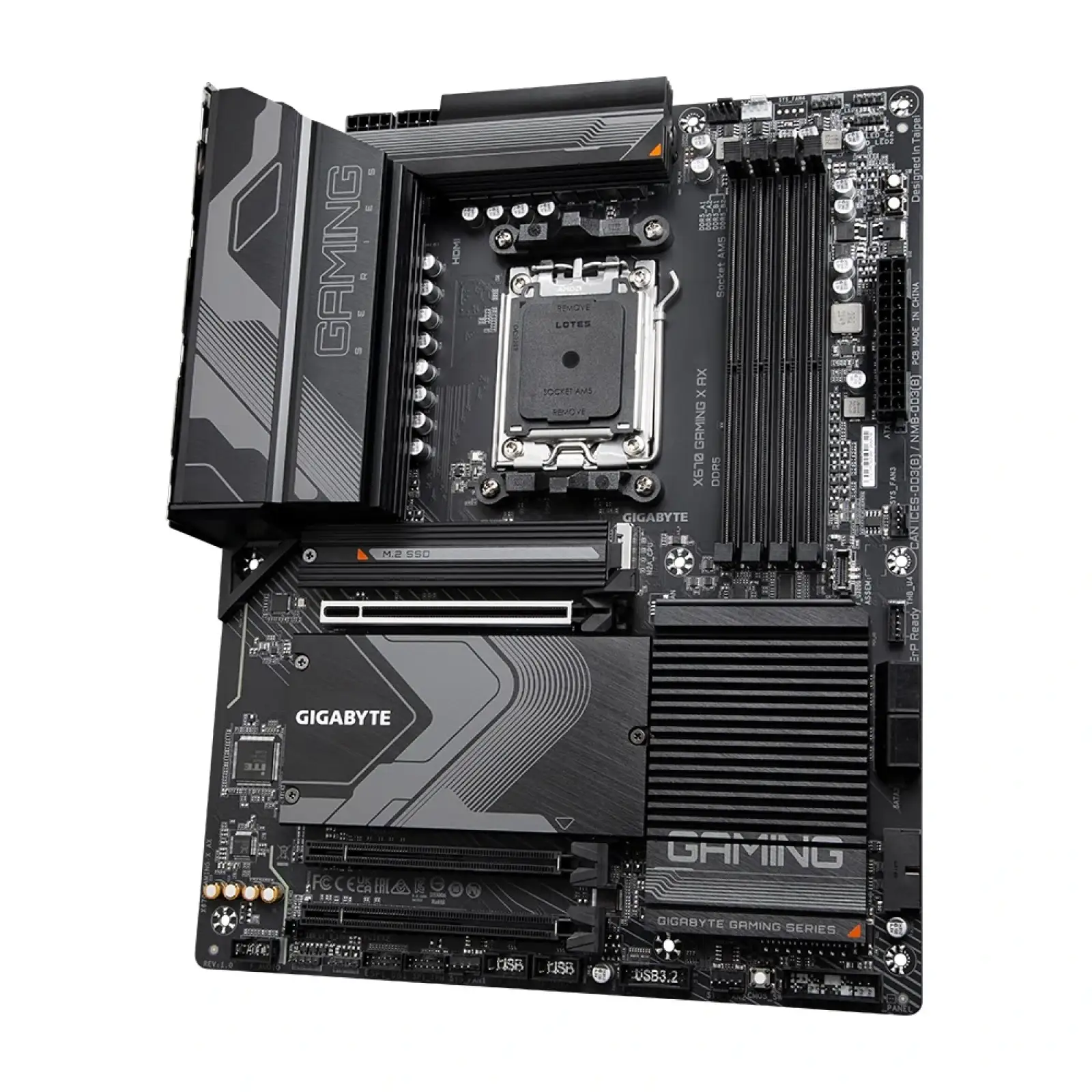 Материнська плата Gigabyte X670 Gaming X AX Socket AM5 UA