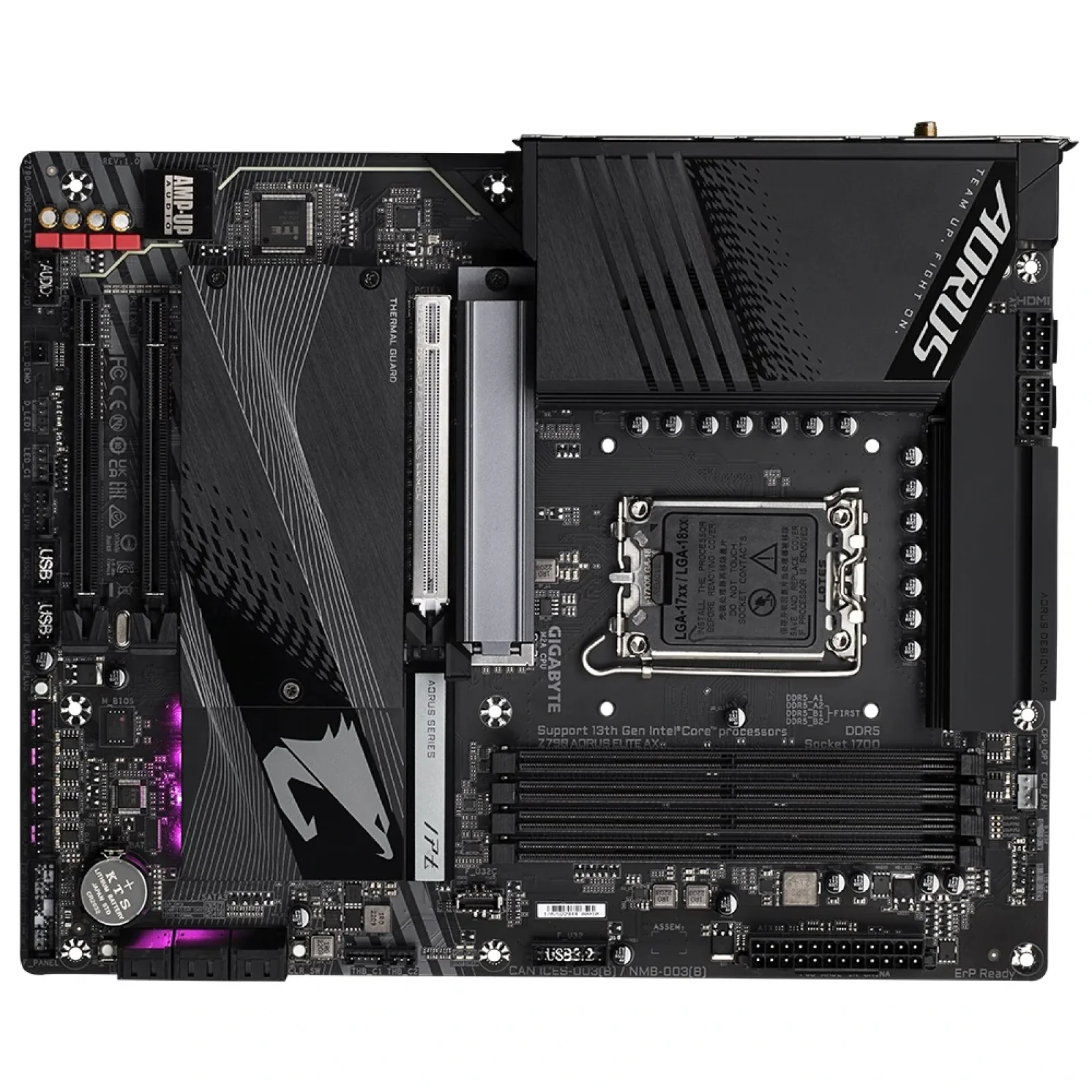 Материнская плата Gigabyte Z790 Aorus Elite AX Socket 1700 UA