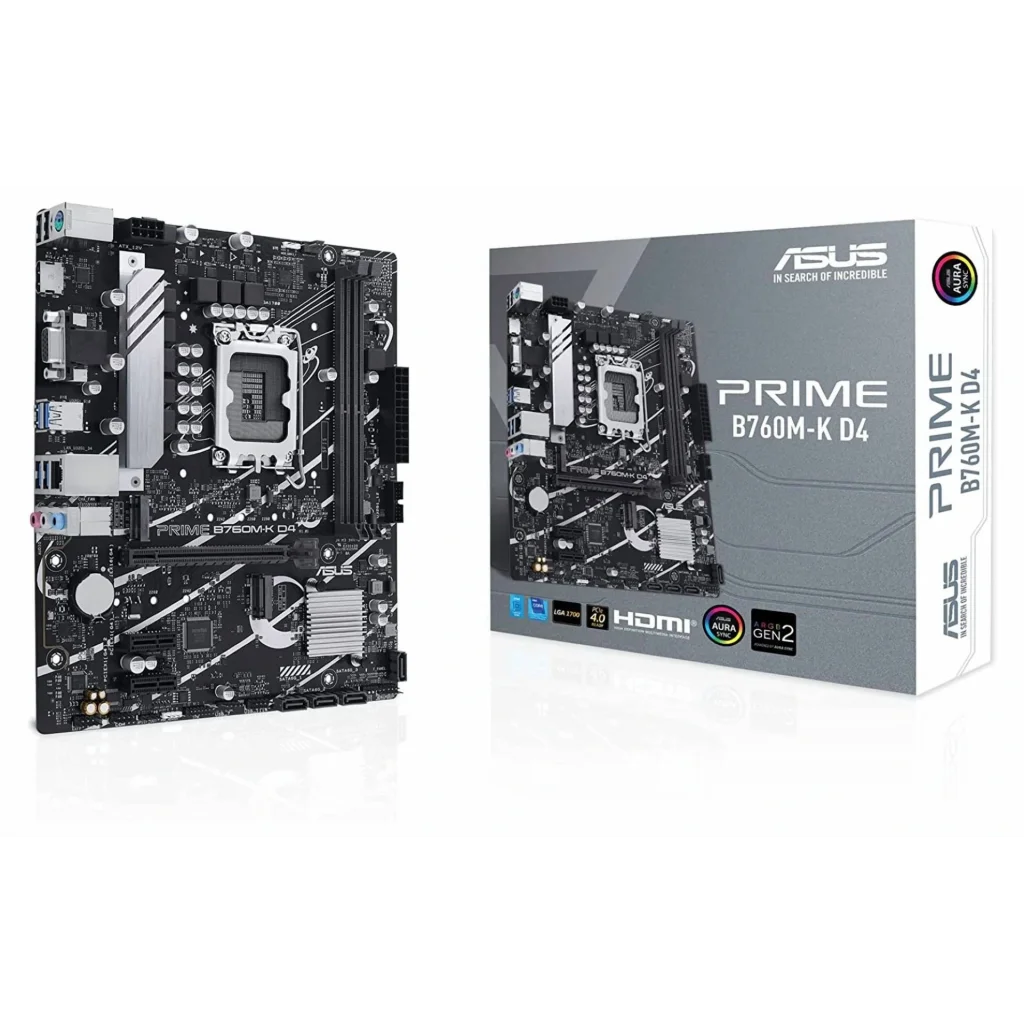 Материнская плата Asus Prime B760M-K D4 Socket 1700 UA