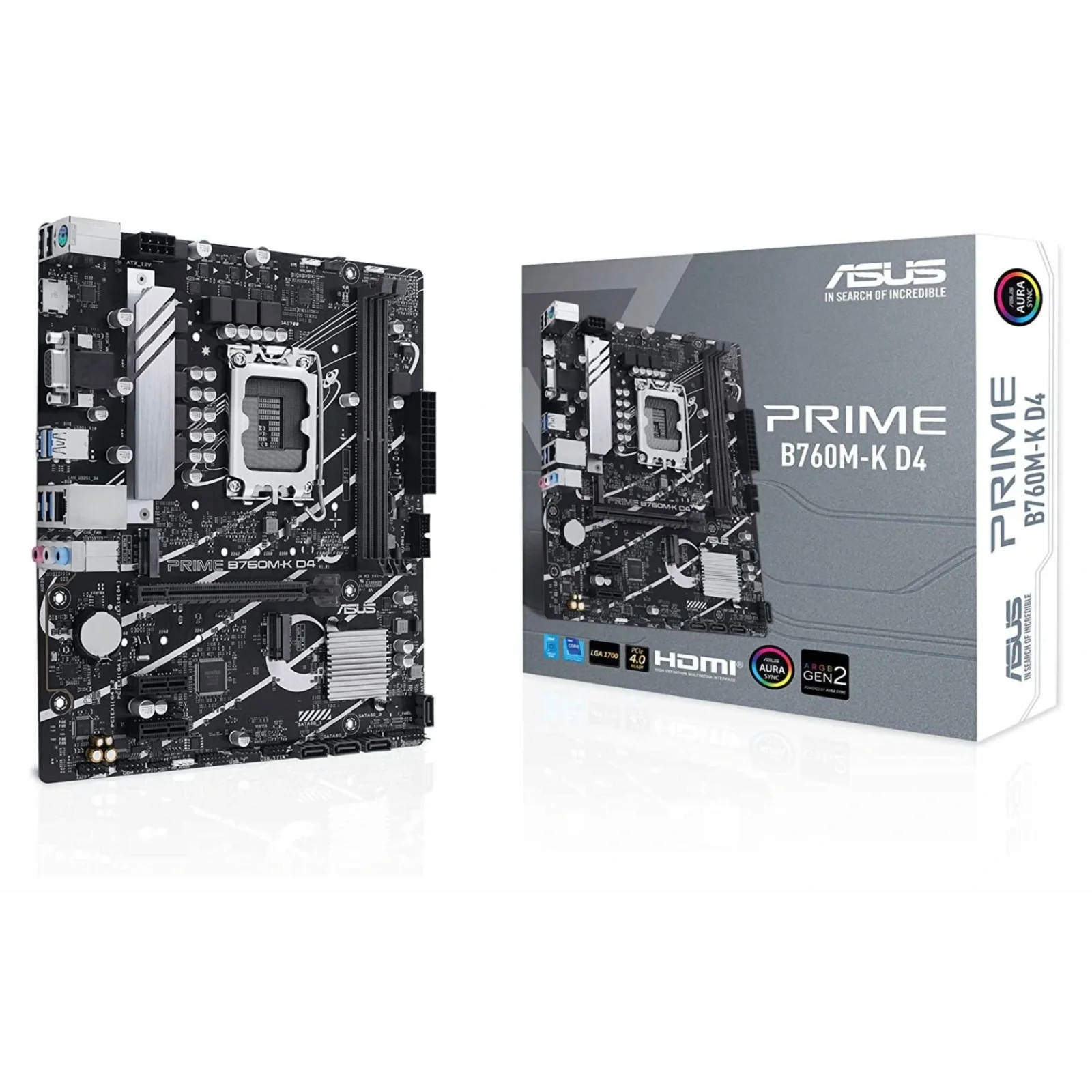 Материнская плата Asus Prime B760M-K D4 Socket 1700 UA