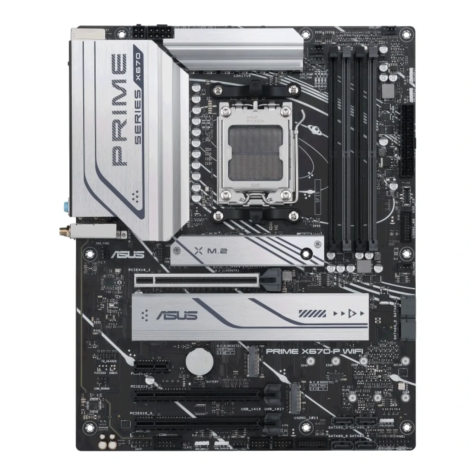 Материнська плата Asus Prime X670-P WiFi Socket AM5 UA