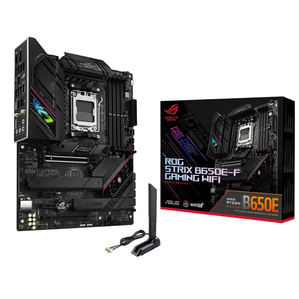 Материнська плата Asus ROG Strix B650E-F Gaming WIFI Socket AM5 UA