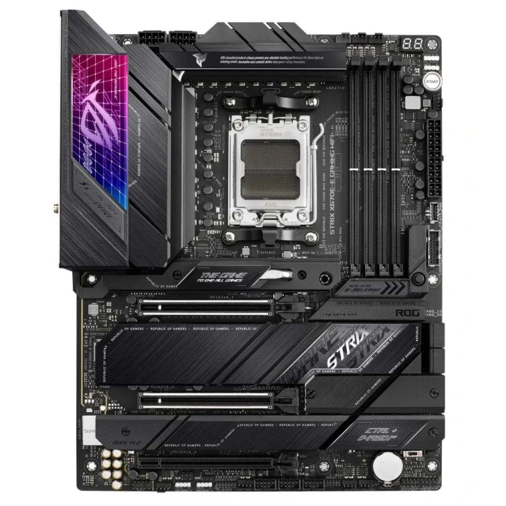 Материнська плата Asus ROG Strix X670E-E Gaming WIFI Socket AM5 UA